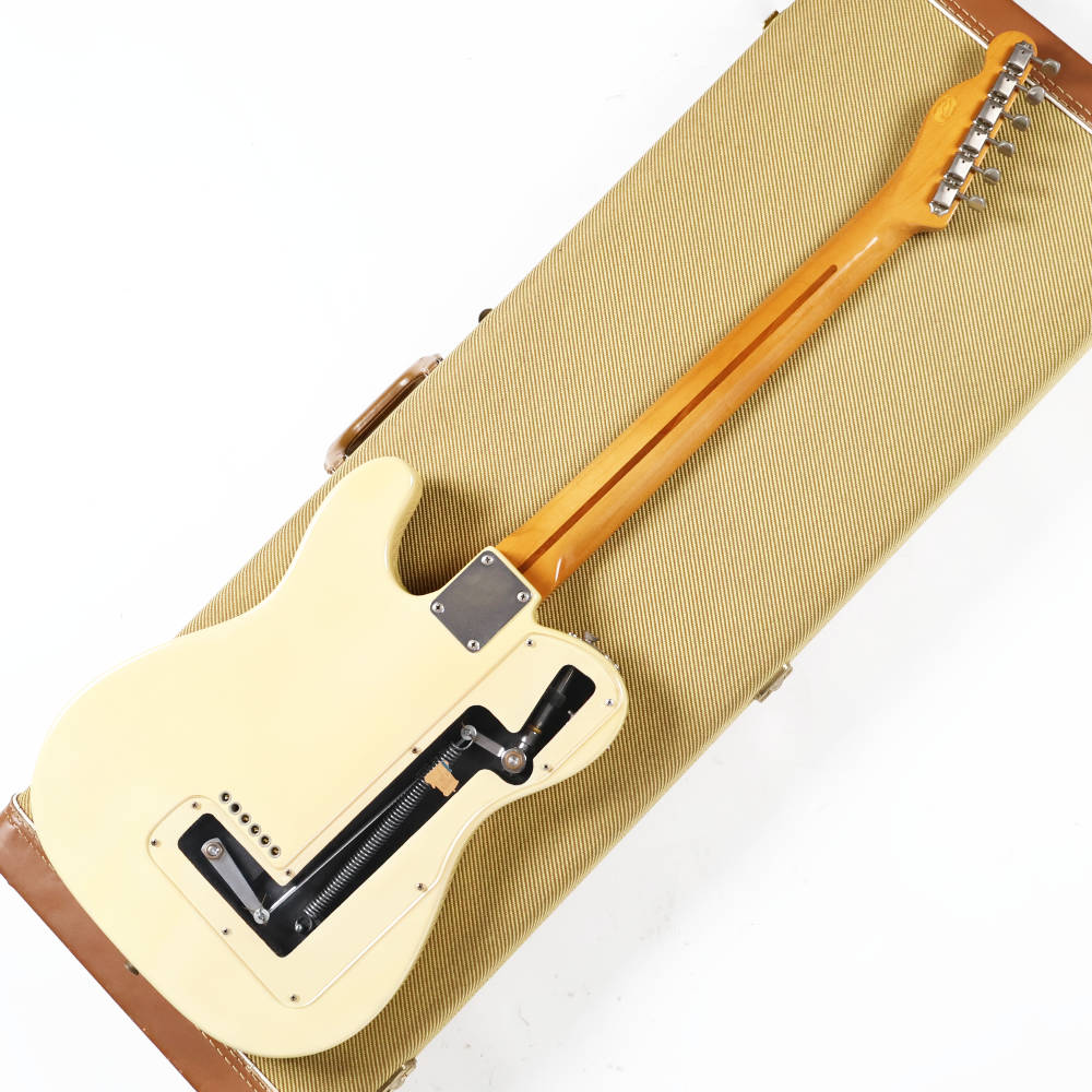 【中古】 エレキギター Fender Cutom Shop Telecaster with B-Bender Maple FingerBoard Blonde 1992年製 初期型 丸ロゴカスタムショップ フェンダーカスタムショップ テレキャスター Bベンダー String Bender ボディバック画像 