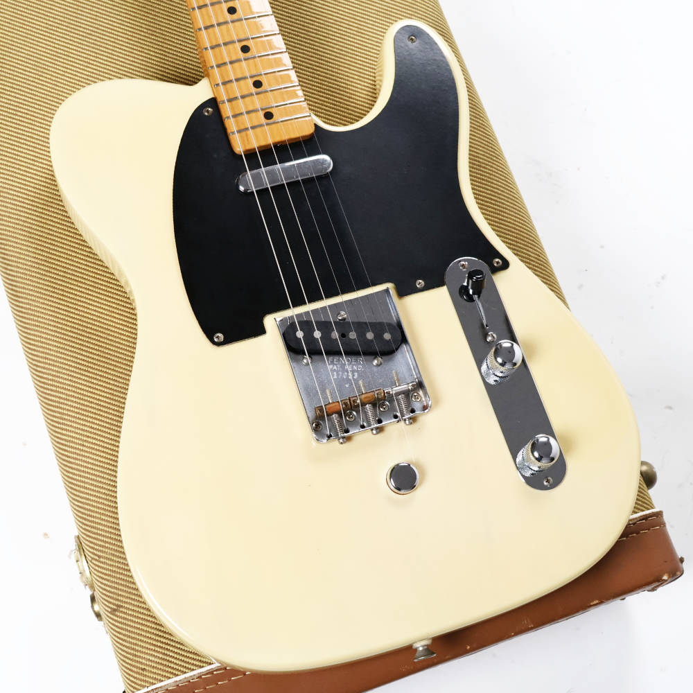 【中古】 エレキギター Fender Cutom Shop Telecaster with B-Bender Maple FingerBoard Blonde 1992年製 初期型 丸ロゴカスタムショップ フェンダーカスタムショップ テレキャスター Bベンダー String Bender ボディ画像 