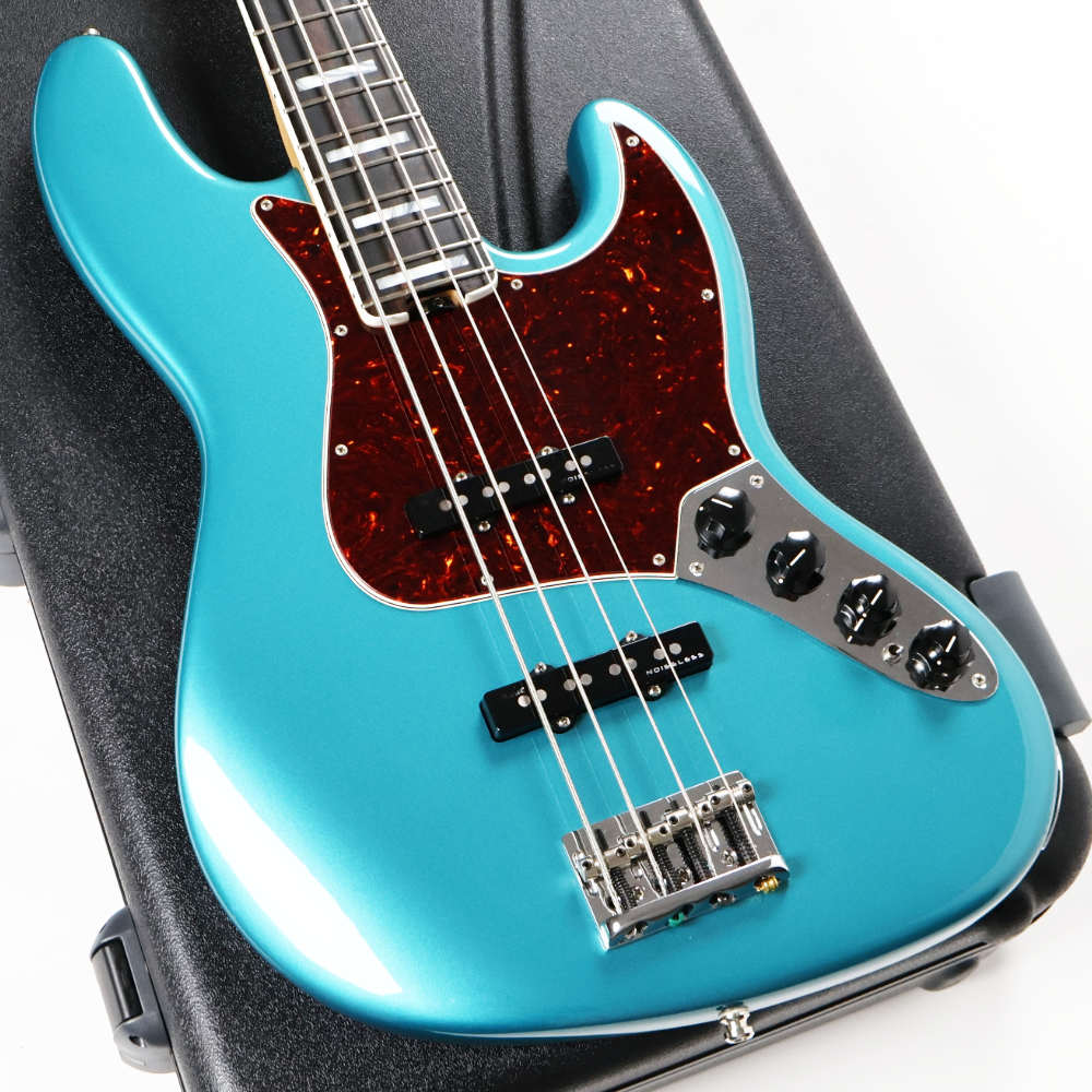 【中古】 エレキベース Fender American Elite Jazz Bass Ebony Fingerboard Ocean Turquoise 2018年製 フェンダー アメリカンエリート ジャズベース ボディ画像 