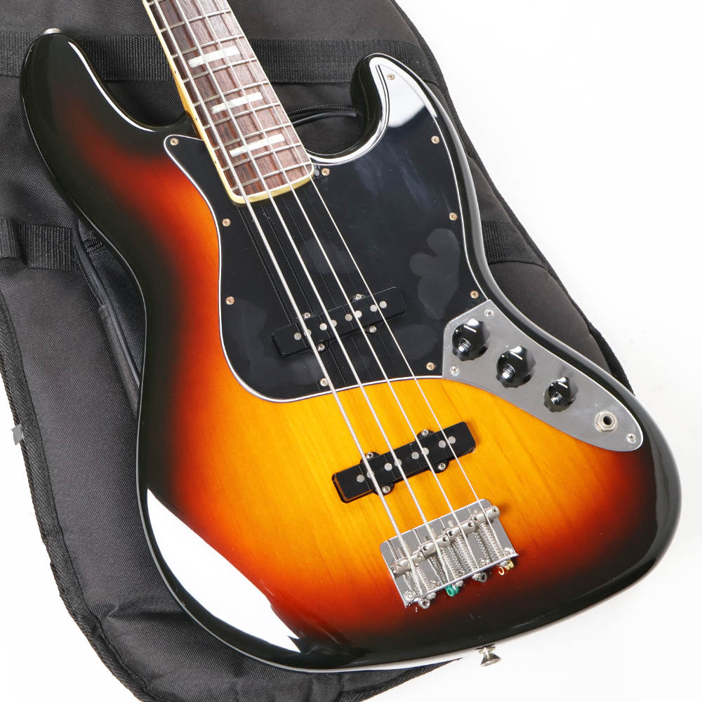 【中古】Fender Mexico フェンダー Classic Series 70s Jazz Bass 3-Color Sunburst ジャズベース エレキベース ボディ画像 