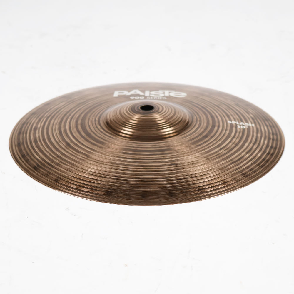 【中古】 スプラッシュシンバル パイステ PAISTE 900 Series Splash 10インチ スプラッシュシンバル 本体画像 斜め