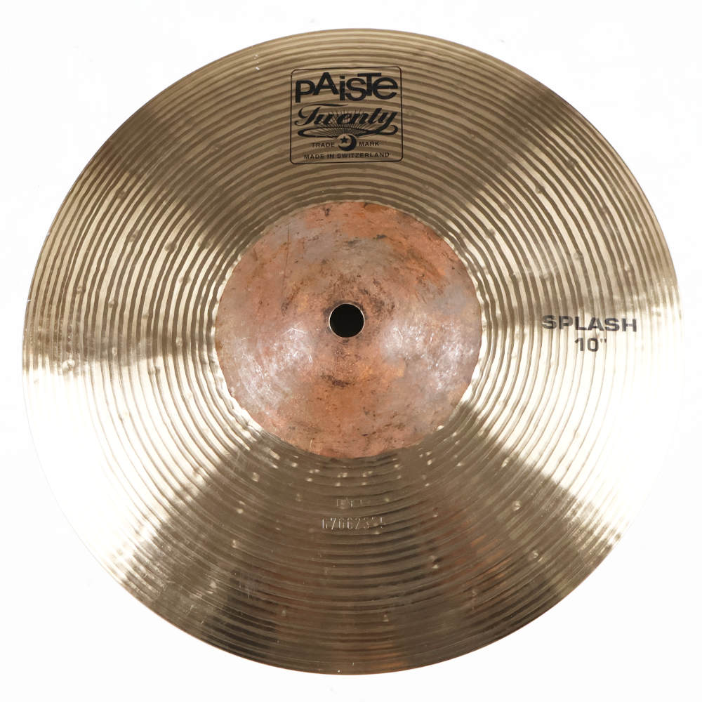 【中古】 スプラッシュシンバル パイステ PAISTE Twenty Splash 10インチ
