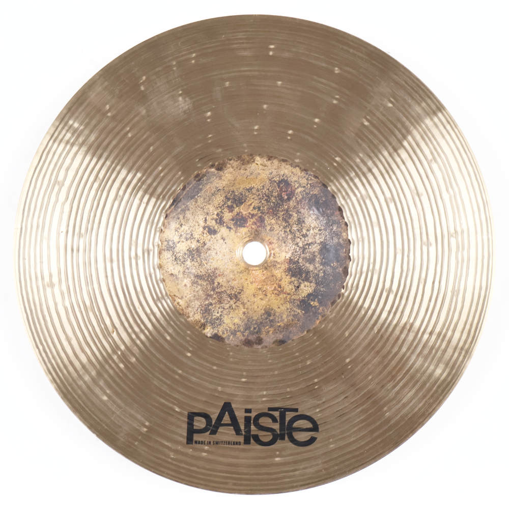 【中古】 スプラッシュシンバル パイステ PAISTE Twenty Splash 10インチ 本体画像 裏 