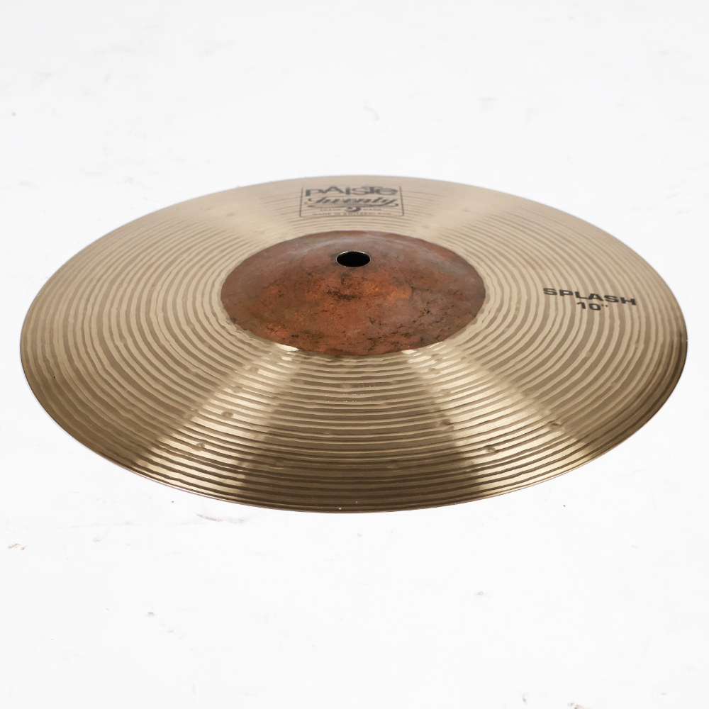 【中古】 スプラッシュシンバル パイステ PAISTE Twenty Splash 10インチ 本体画像 斜め 