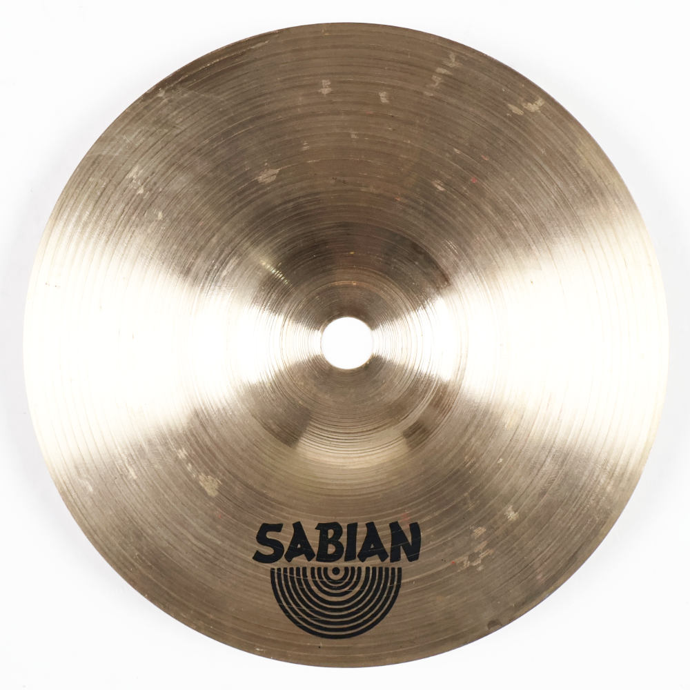 【中古】 スプラッシュシンバル セイビアン SABIAN AA SPLASH 6インチ 本体画像 裏