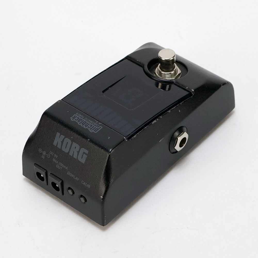 【中古】 チューナー コルグ ピッチブラック KORG PB-01 PITCHBLACK ペダルチューナー 全体