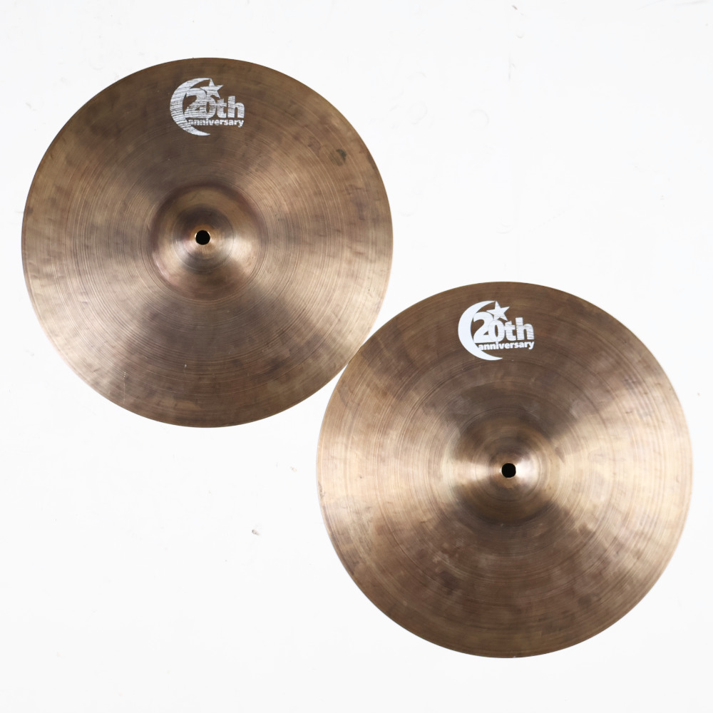 【中古】 ハイハットシンバル ペア ボスフォラスシンバル Bosphorus Cymbals 20th Anniversary Series Hi-Hat 13インチ ペア