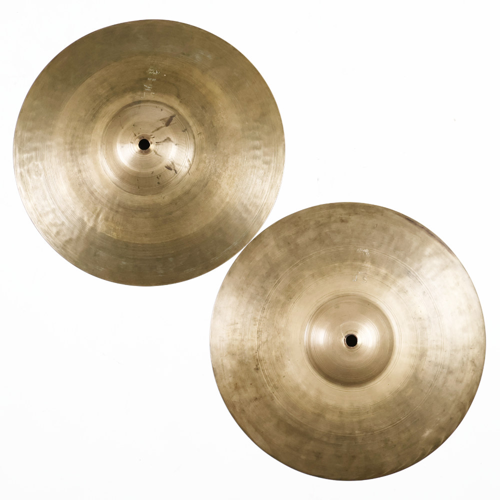 【中古】 ハイハットシンバル ペア ジルジャン ZILDJIAN A Zildjian HIHAT Pair 12インチ ペア USスタンプ付き 1940s ビンテージシンバル