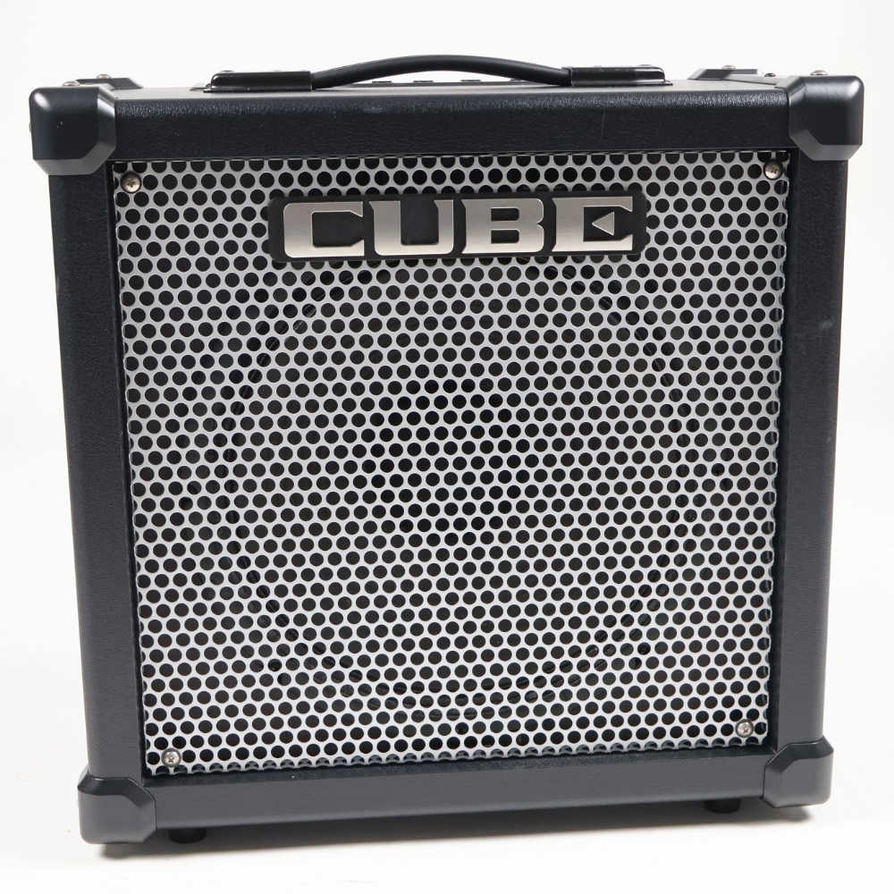 【中古】 ギターアンプ ROLAND CUBE-80GX 80W 高出力 コンパクト ギターコンボアンプ 本体画像 斜め