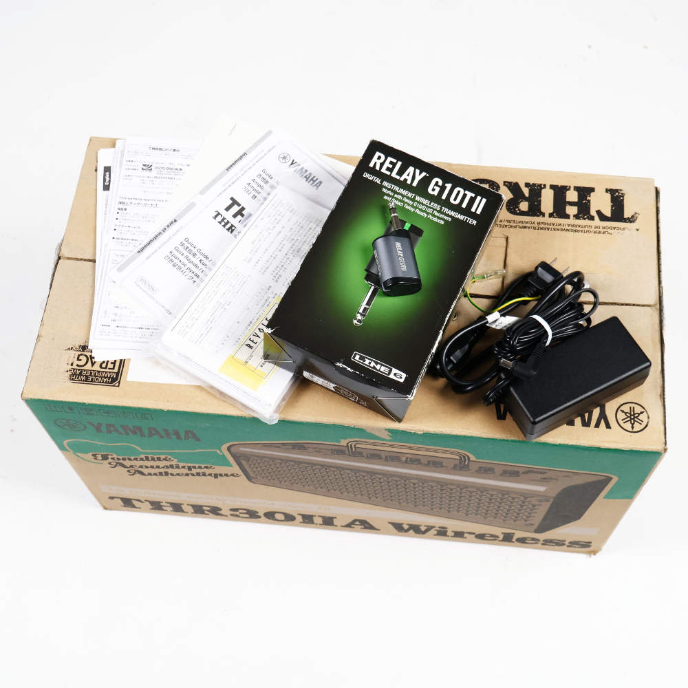 【中古】 ヤマハ YAMAHA THR30II A Wireless アコースティック用 小型ギターアンプ 付属品画像2