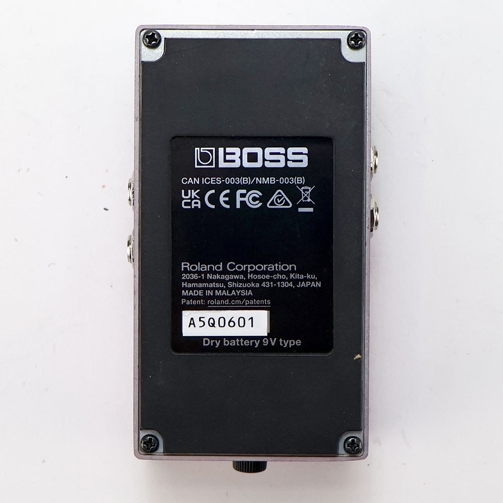 【中古】 フランジャー エフェクター BOSS BF-3 Flanger ギターエフェクター 裏面
