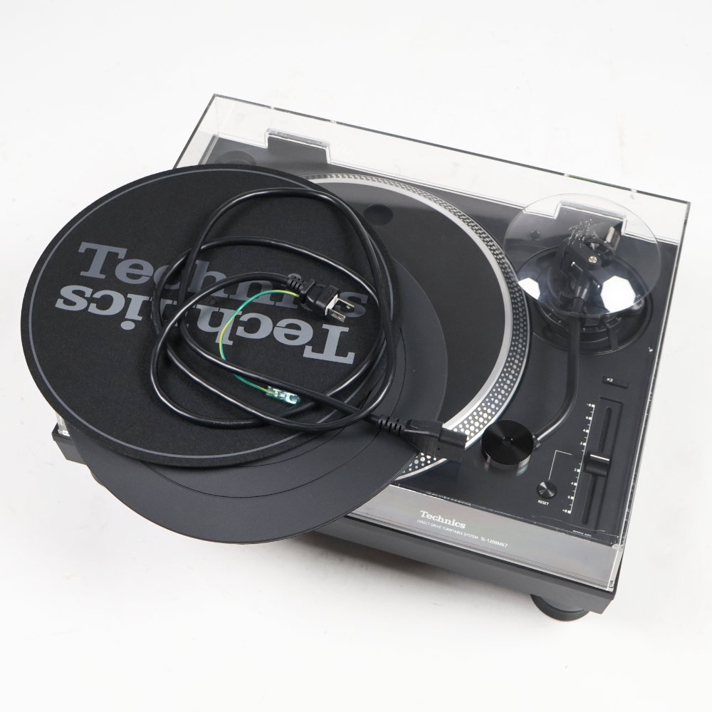 【中古】 ターンテーブル レコードプレイヤー TECHNICS SL-1200MK7-K ダイレクトドライブターンテーブルシステム テクニクス