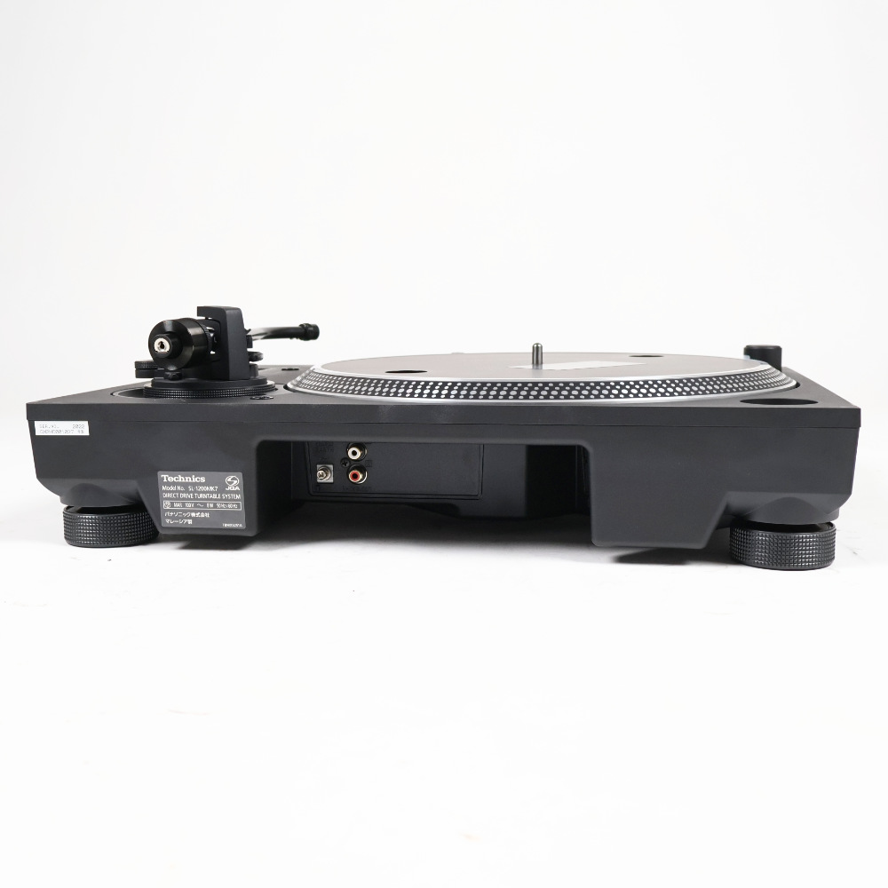 【中古】 ターンテーブル レコードプレイヤー TECHNICS SL-1200MK7-K ダイレクトドライブターンテーブルシステム テクニクス プラグインアウト