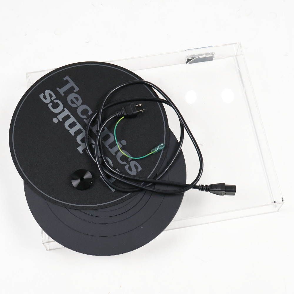 【中古】 ターンテーブル レコードプレイヤー TECHNICS SL-1200MK7-K ダイレクトドライブターンテーブルシステム テクニクス 付属品画像