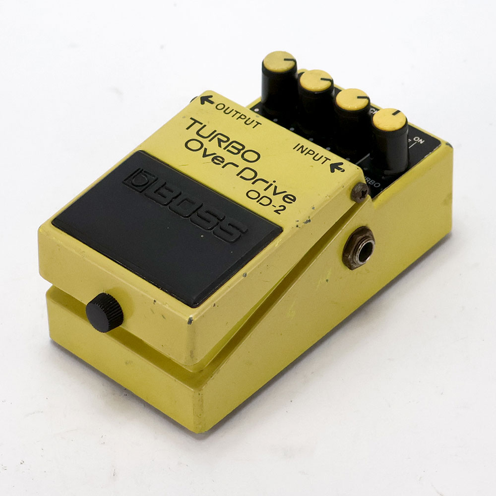 【中古】ターボオーバードライブ エフェクター BOSS OD-2 TURBO OverDrive ボス ギターエフェクター 全体