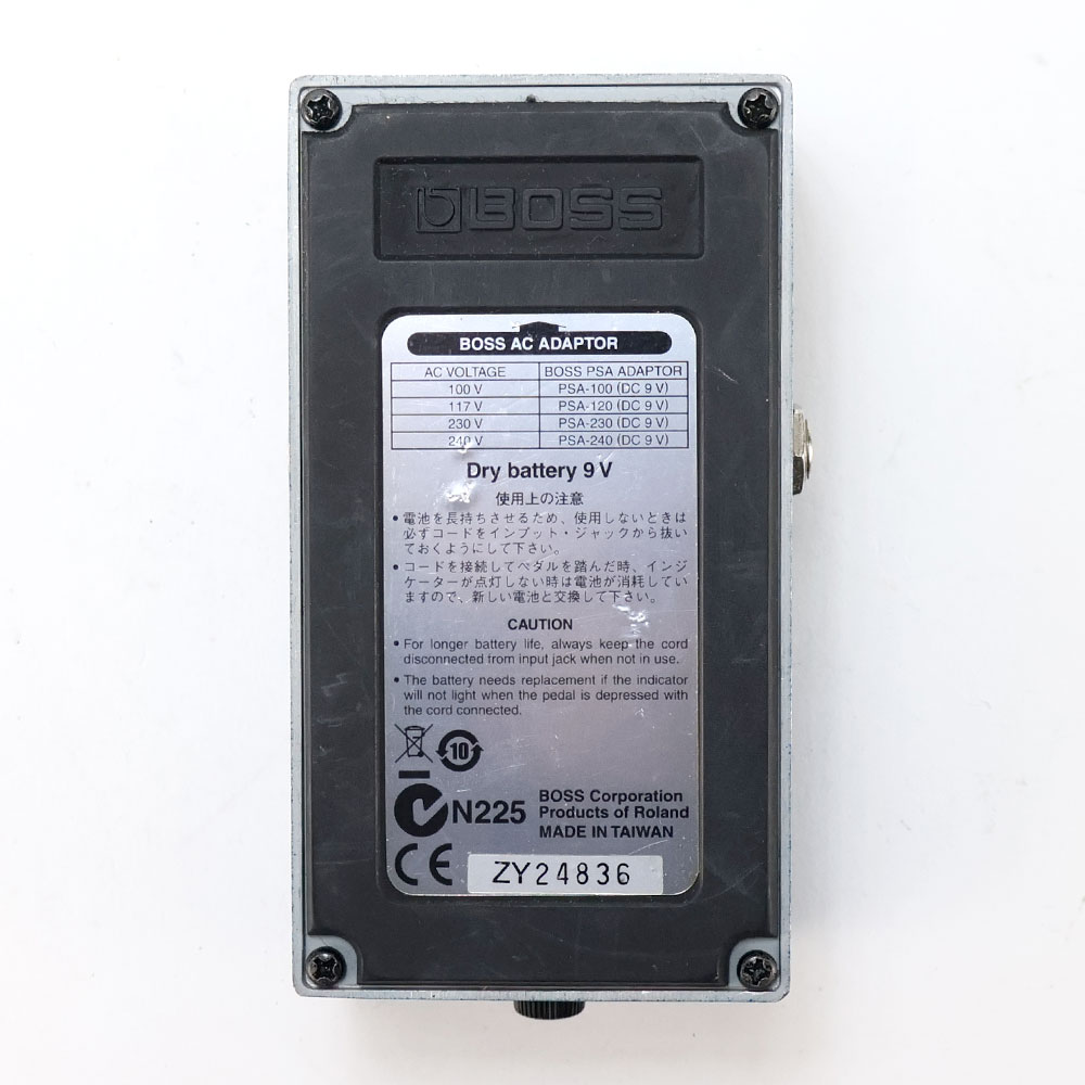 【中古】 ブルースドライバー エフェクター BOSS BD-2 Blues Driver ギターエフェクター オーバードライブ ブルドラ 裏面