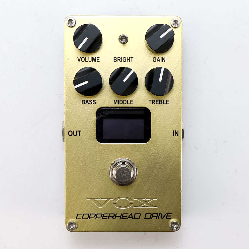 【中古】 エフェクター VOX COPPERHEAD DRIVE VE-CD ギターエフェクター オーバードライブ  コッパーヘッドドライブ