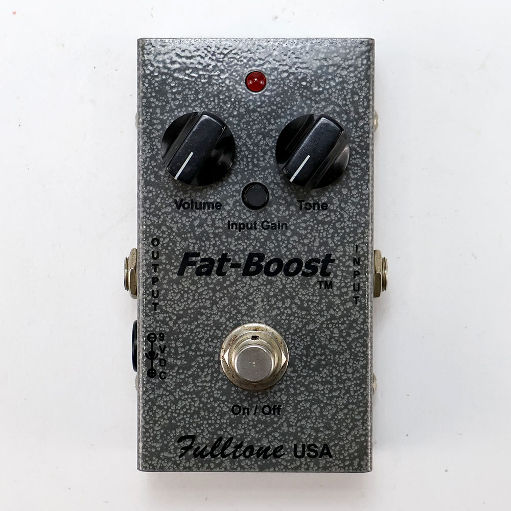 【中古】 Fulltone フルトーン Fat-Boost V1 ブースター ギターエフェクター