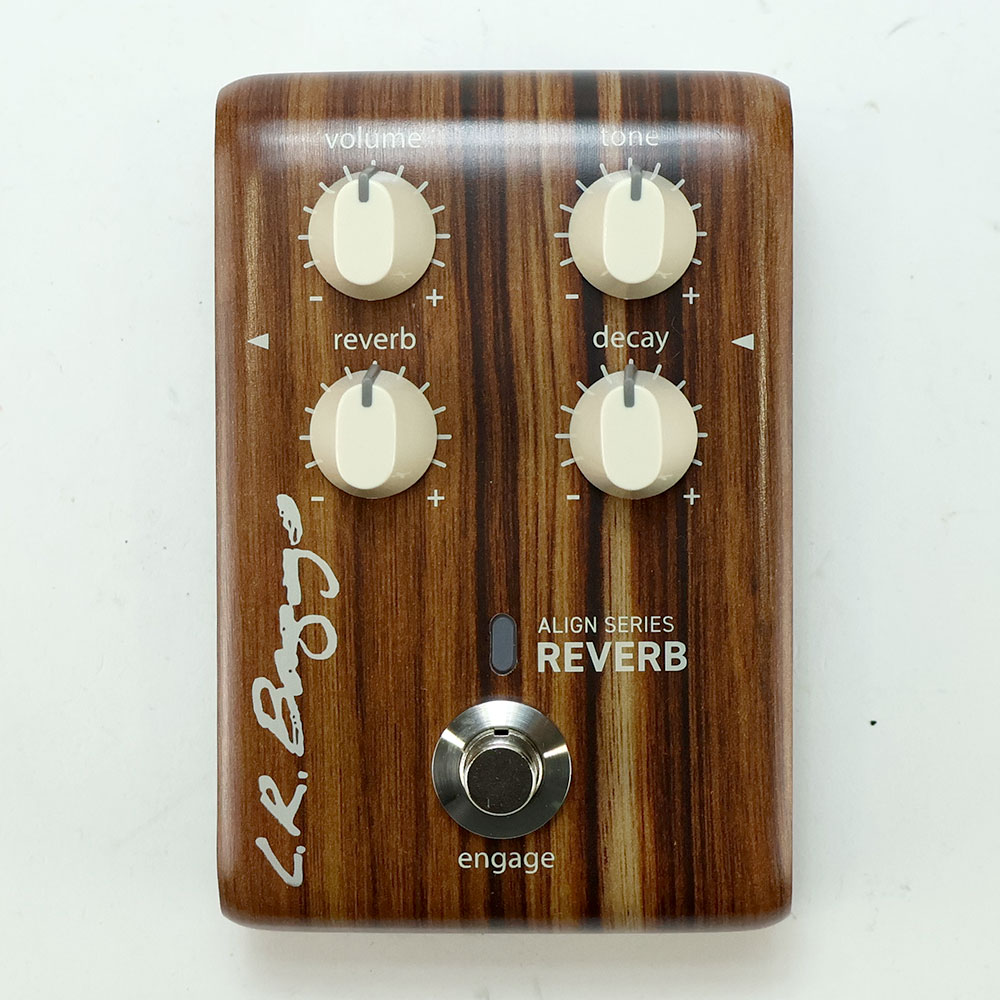 【中古】 アコギ用リバーブエフェクター L.R.Baggs Align Series Reverb リバーブ アコギ用ペダル 正面