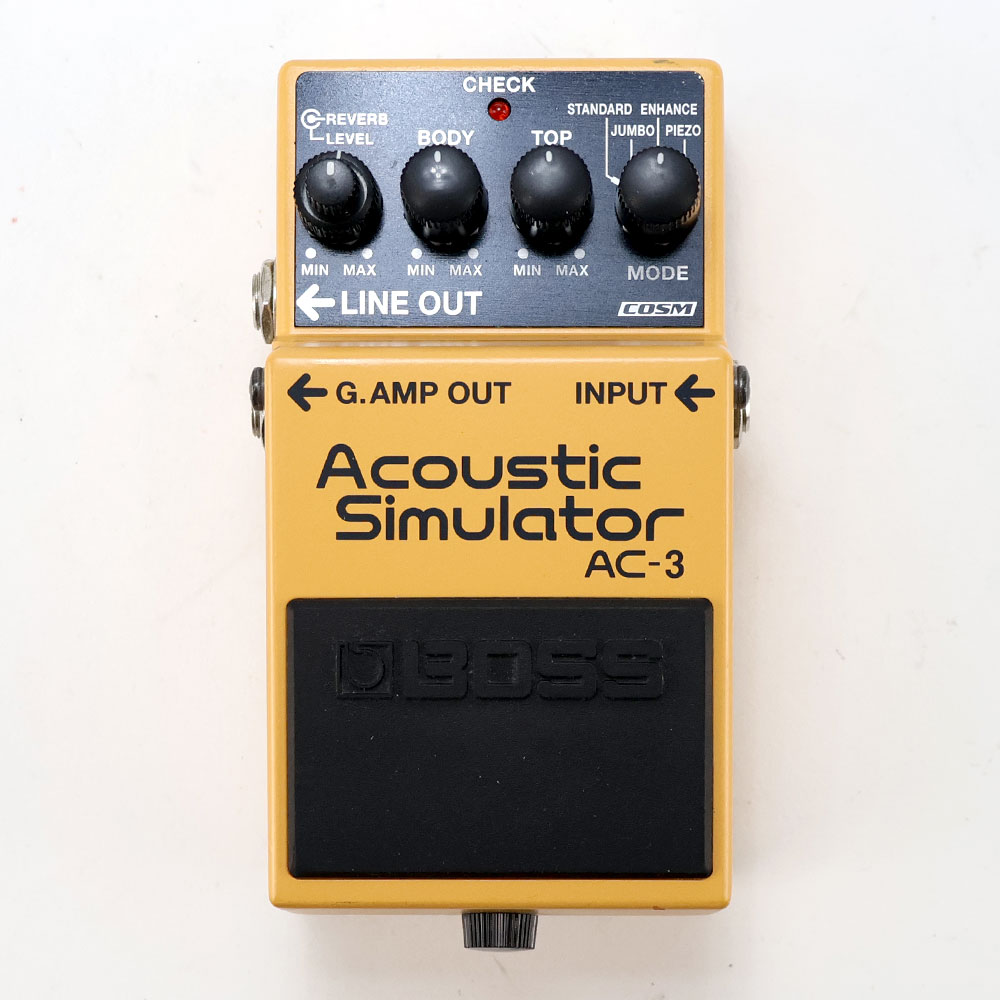 【中古】 アコースティックシミュレーター エフェクター BOSS AC-3 Acoustic Simulator ギターエフェクター