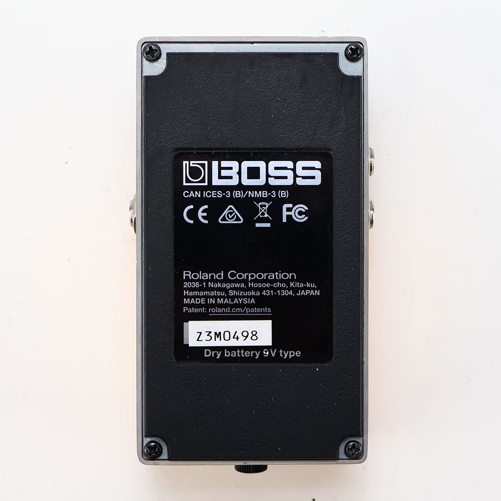 【中古】 アコースティックシミュレーター エフェクター BOSS AC-3 Acoustic Simulator ギターエフェクター 裏面