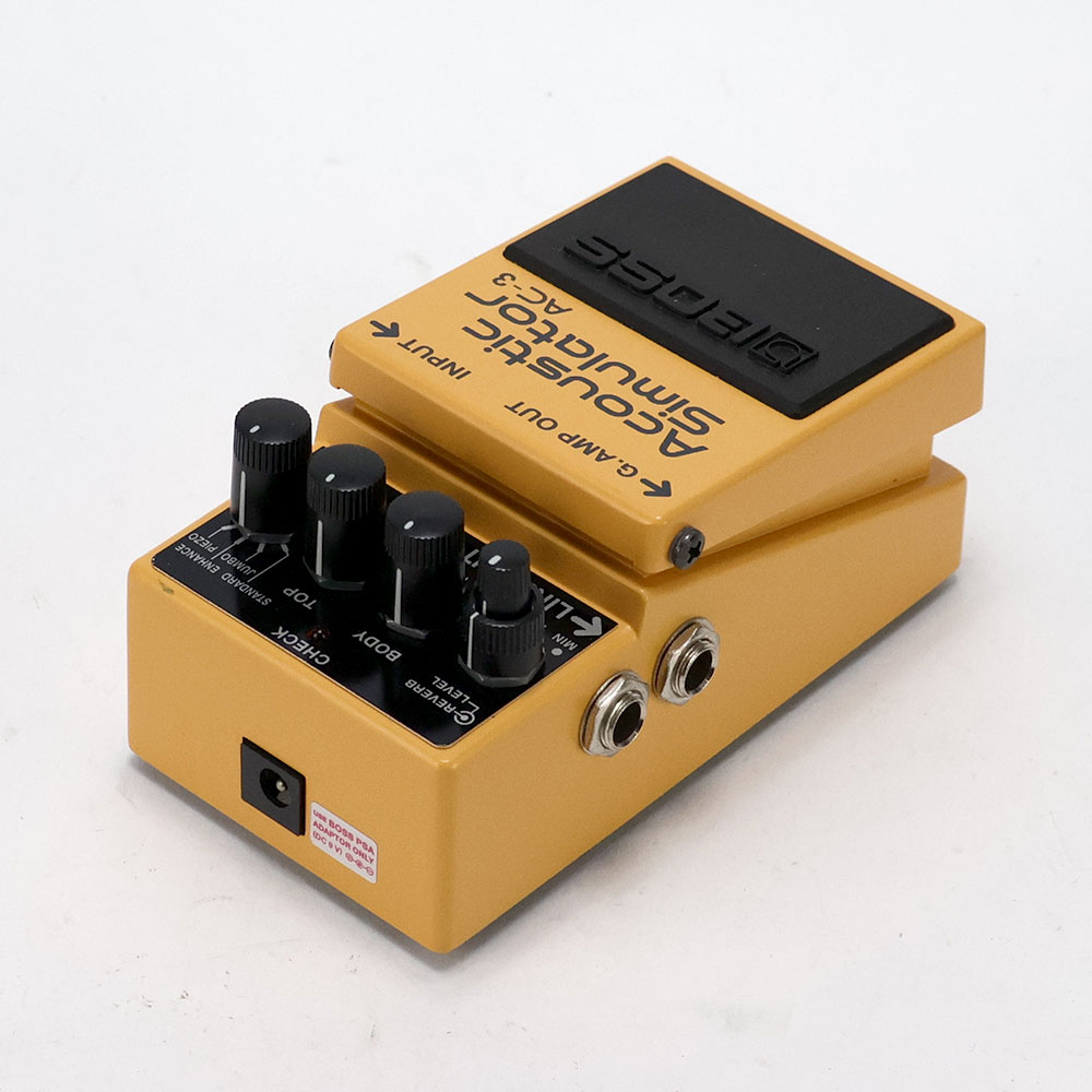 【中古】 アコースティックシミュレーター エフェクター BOSS AC-3 Acoustic Simulator ギターエフェクター 全体