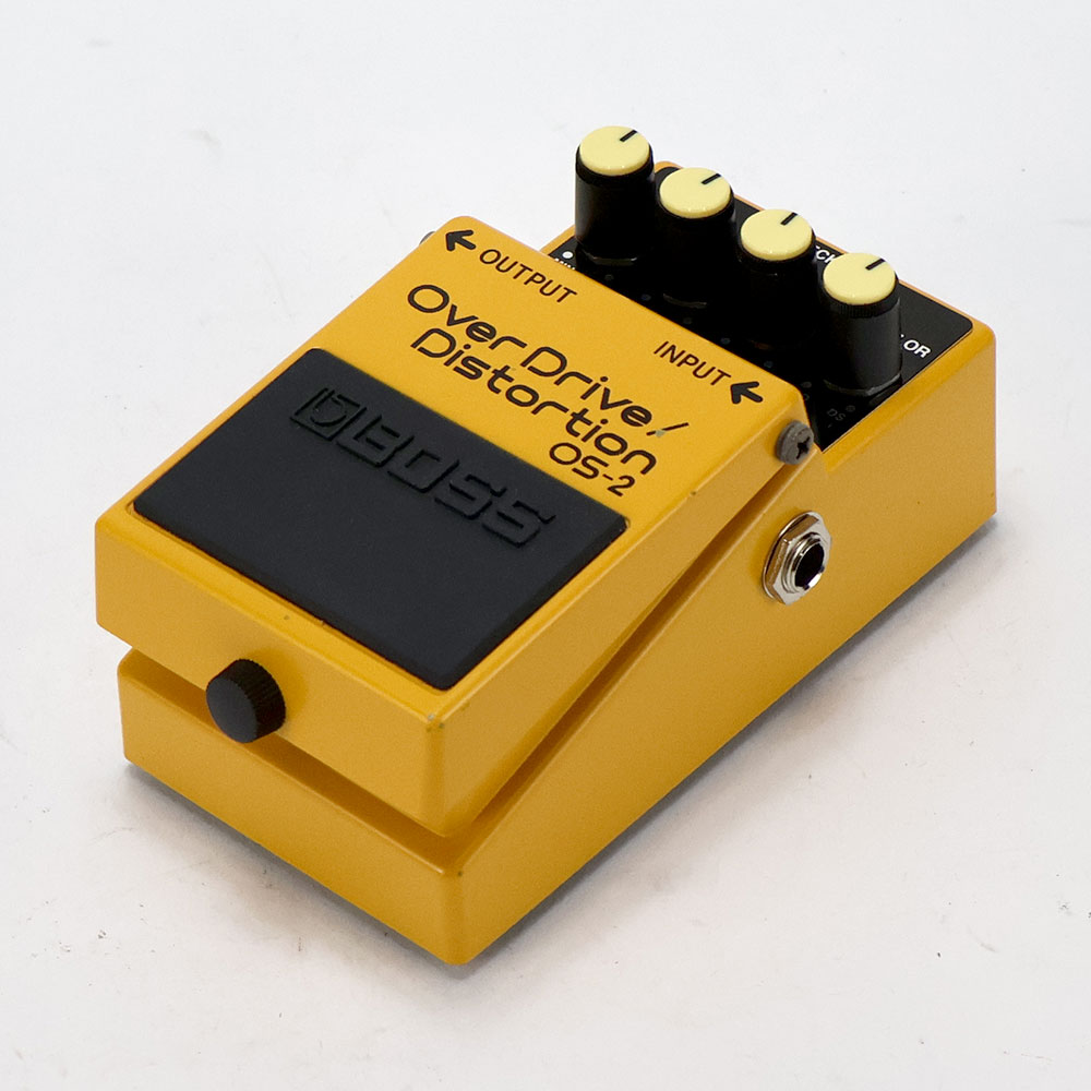 【中古】オーバードライブ ディストーション エフェクター BOSS OS-2 OverDrive Distortion ギターエフェクター 全体