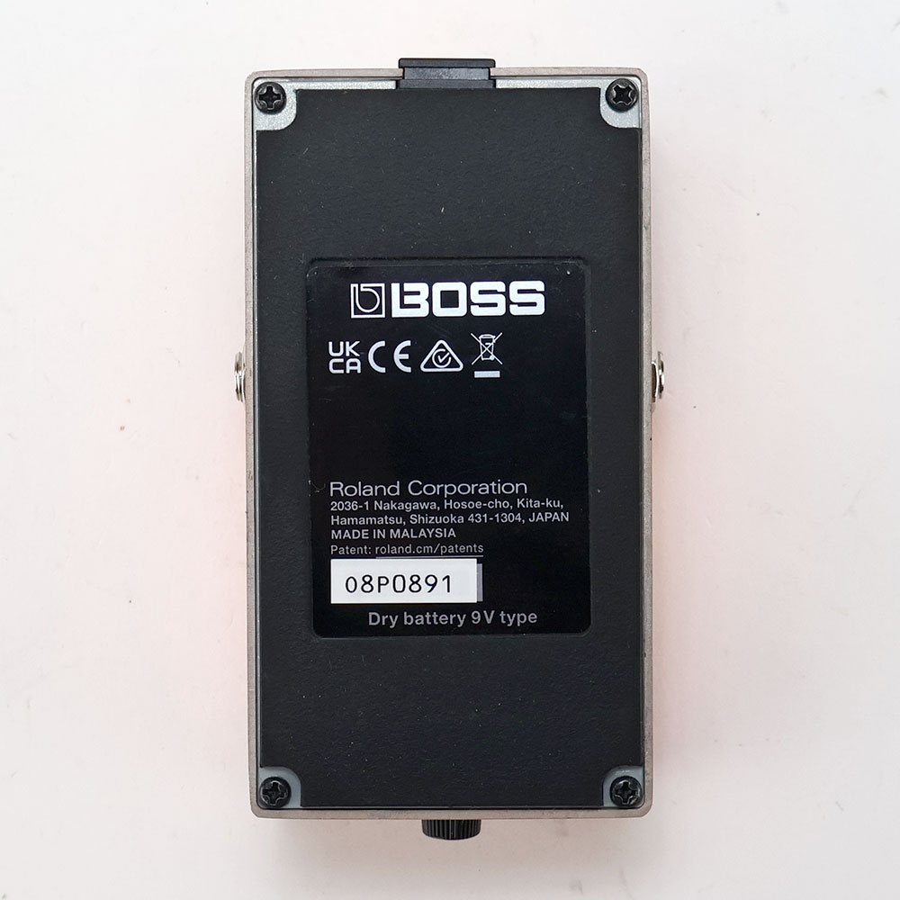【中古】ディストーション エフェクター BOSS DS-1 Distortion ギターエフェクター 裏面