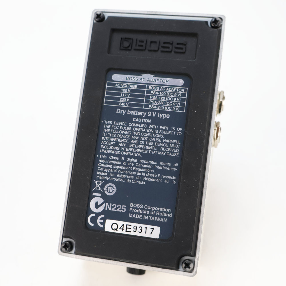 【中古】ディレイ エフェクター BOSS DD-7 Digital Delay ギターエフェクター デジタルディレイ 本体画像 裏