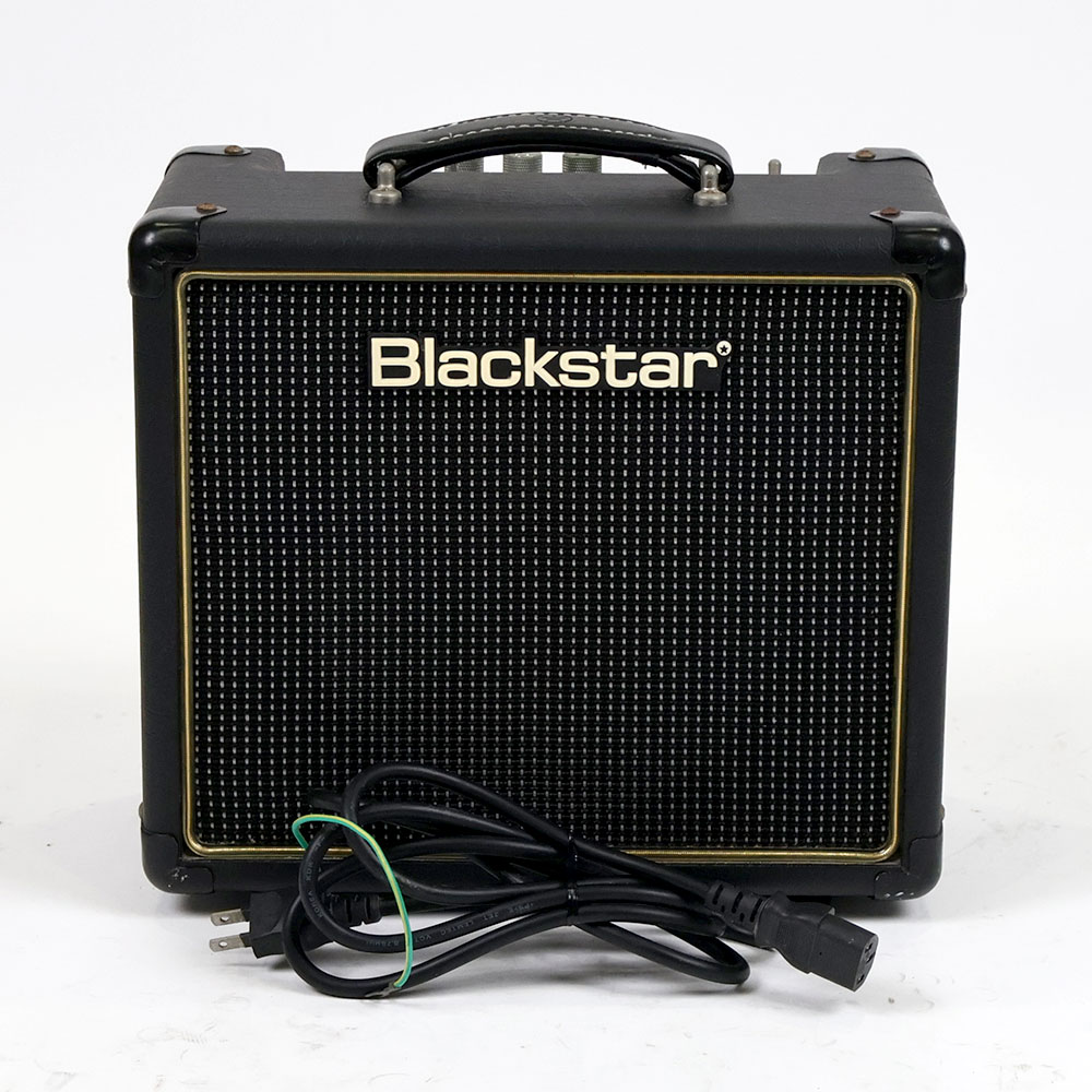【中古】 ギターアンプ コンボ 小型真空管アンプ BLACKSTAR HT-1R 1w 1ワット フルチューブ リバーブ搭載 ブラックスター