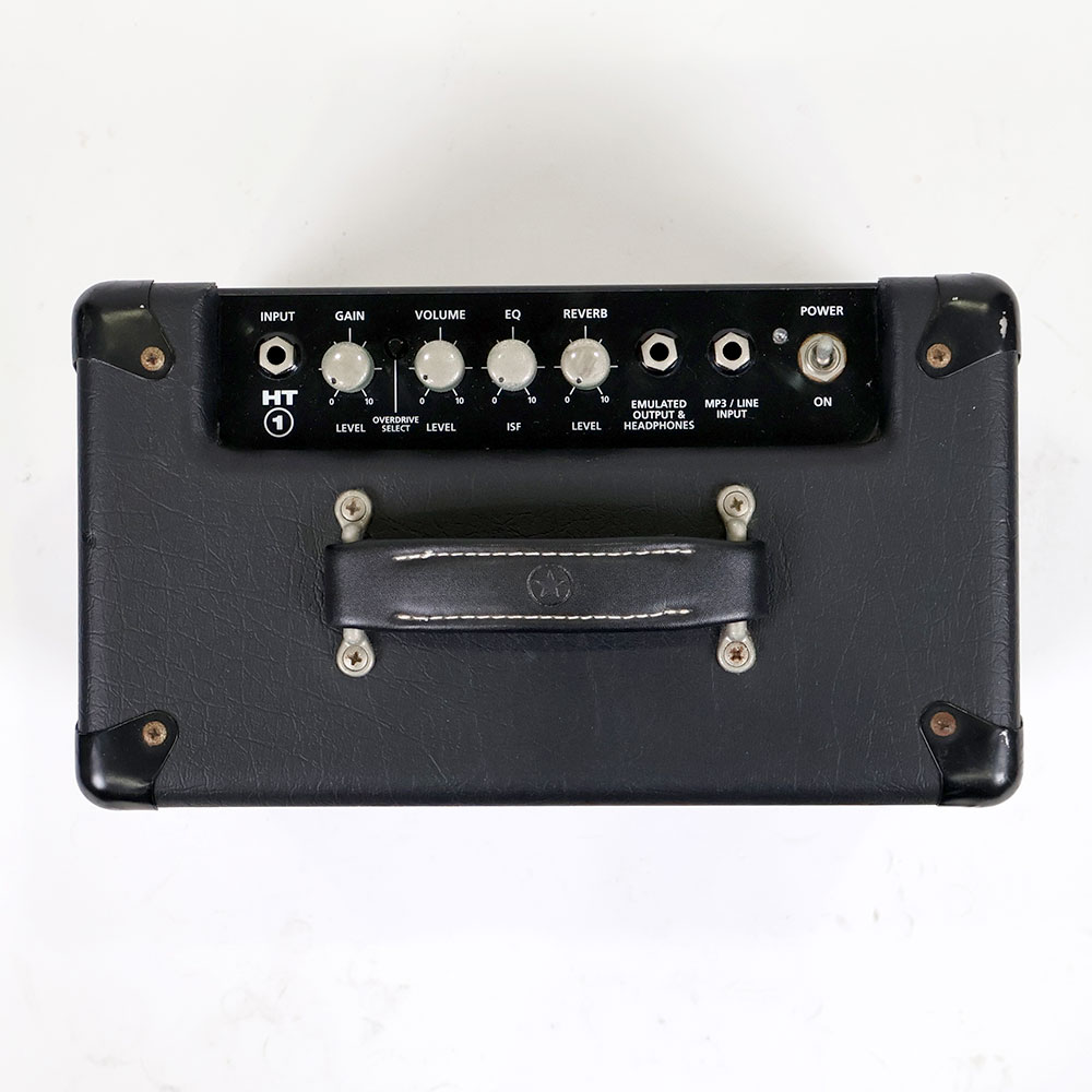 【中古】 ギターアンプ コンボ 小型真空管アンプ BLACKSTAR HT-1R 1w 1ワット フルチューブ リバーブ搭載 ブラックスター コントロールパネル