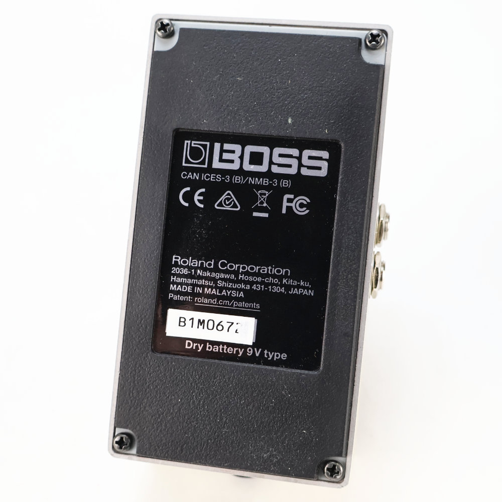 【中古】 BOSS DD-3T Digital Delay デジタルディレイ ギターエフェクター 本体画像 裏