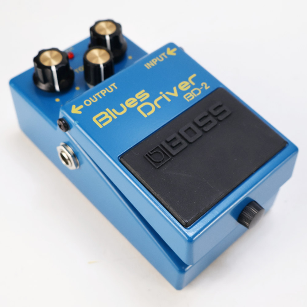 【中古】 ブルースドライバー エフェクター BOSS BD-2 Blues Driver ギターエフェクター オーバードライブ ブルドラ 本体画像 斜め2