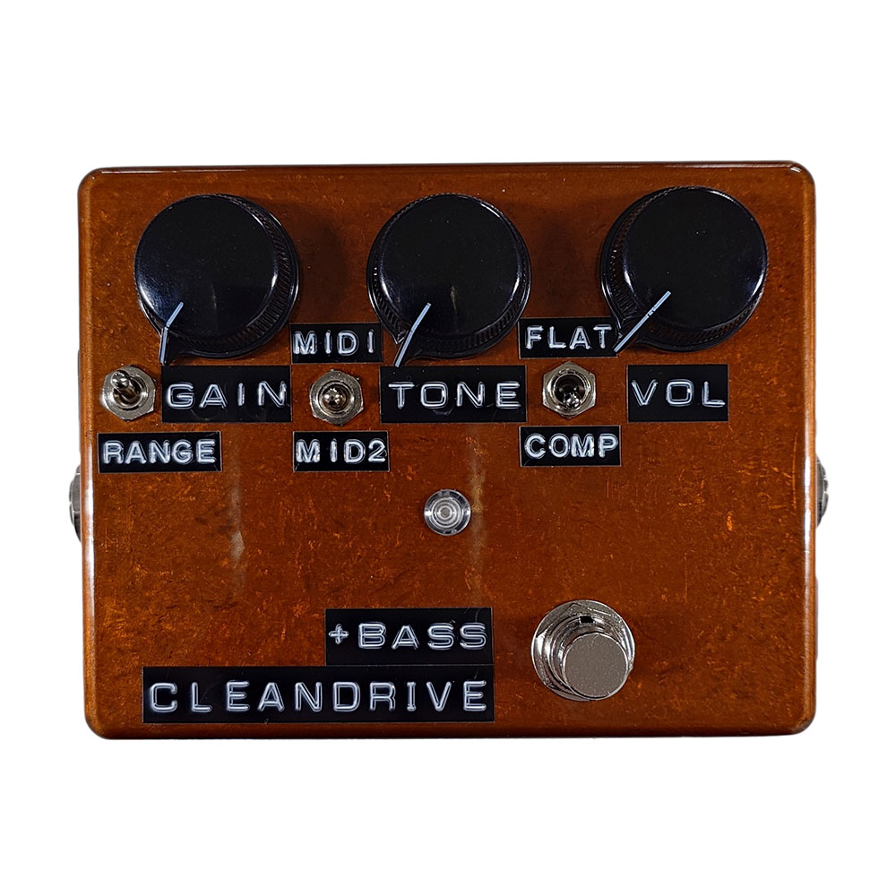 Shin’s Music CLEAN DRIVE PLUS BASS COMPACT オーバードライブ ベースエフェクター