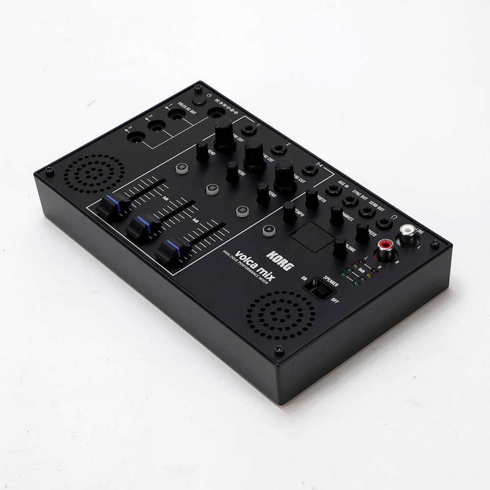 【中古】 KORG volca mix ボルカミックス アナログパフォーマンスミキサー 全体