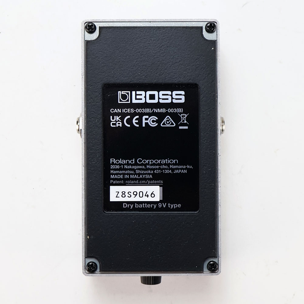 【中古】 ファズ エフェクター BOSS FZ-5 Fuzz ボス ギターエフェクター 裏面