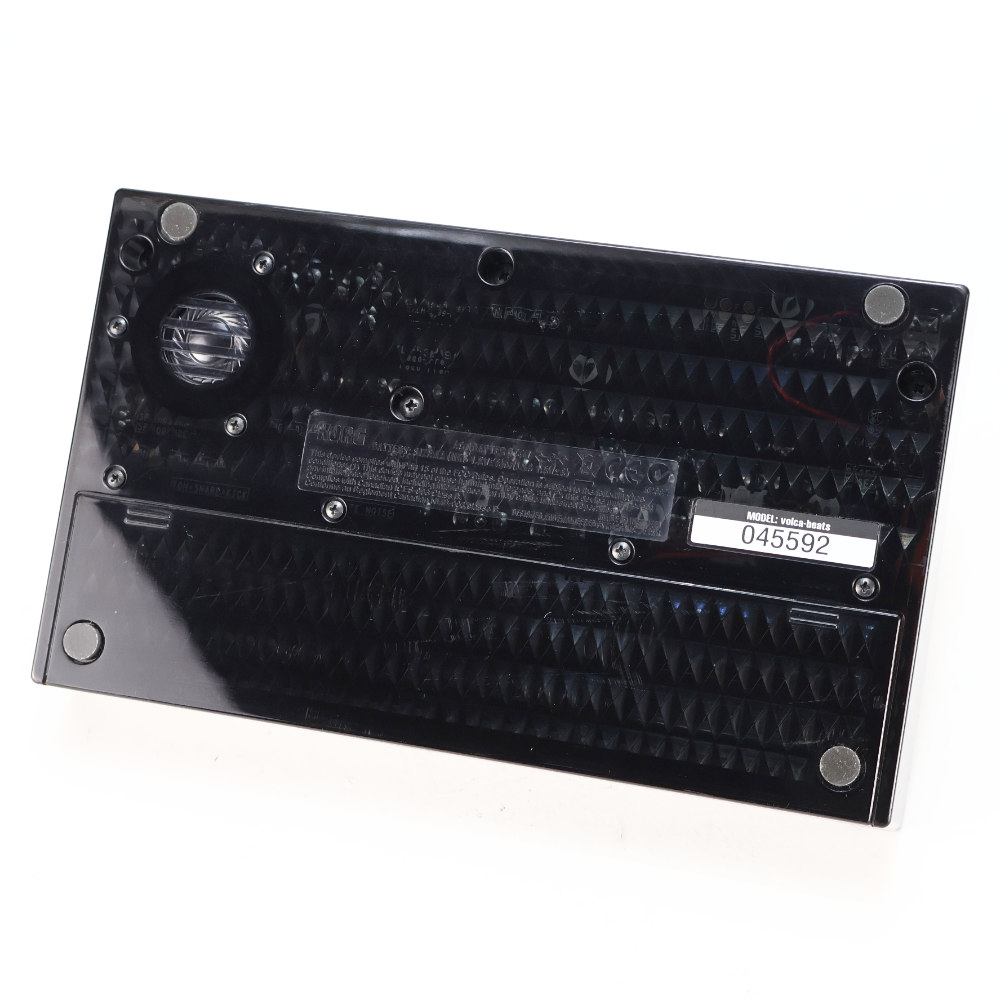 【中古】 アナログリズムマシン KORG volca beats コルグ ボルカビーツ 本体画像 裏
