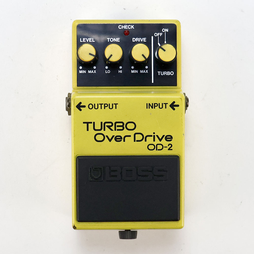 【中古】ターボオーバードライブ エフェクター BOSS OD-2 TURBO OverDrive Made in Japan ボス ギターエフェクター