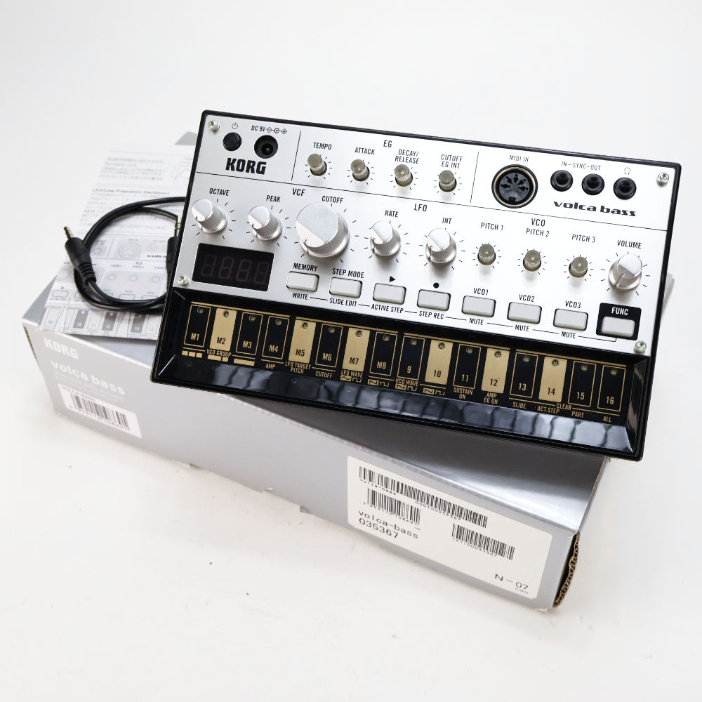 【中古】 コルグ ボルカ ベース KORG volca bass アナログベースマシン