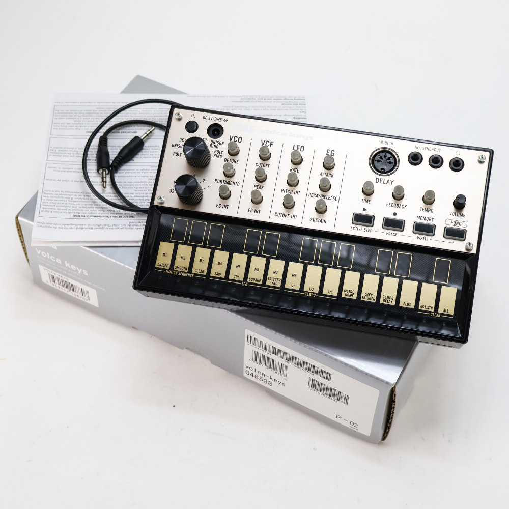 【中古】コルグ ボルカ  KORG volca keys アナログループシンセ