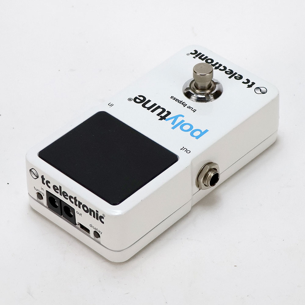 【中古】 ポリチューン2 ギターチューナー tc electronic PolyTune 2 ポリフォニックチューナー 全体