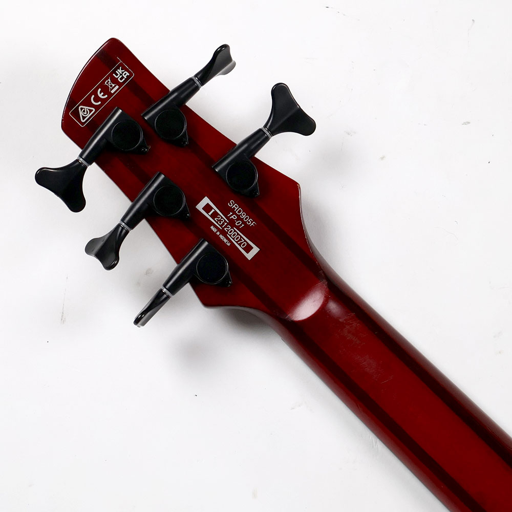 【中古】 エレキベース Ibanez SRD905F BTL (Brown Topaz Burst Low Gloss) 2023年製 5弦ベース フレットレス アイバニーズ SR BASS WORKSHOP イバニーズ ヘッド