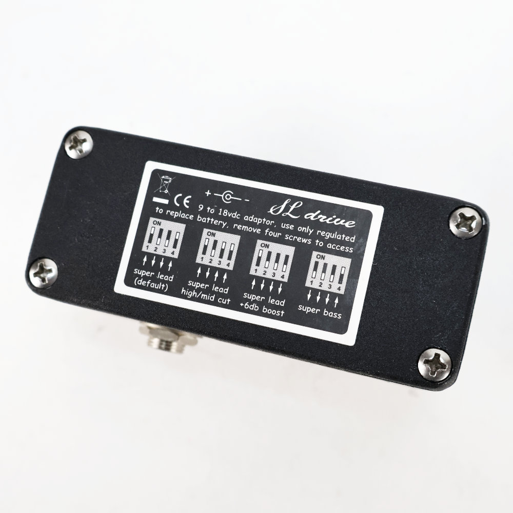 【中古】 Xotic Guitars SL Drive ギターエフェクター 底面
