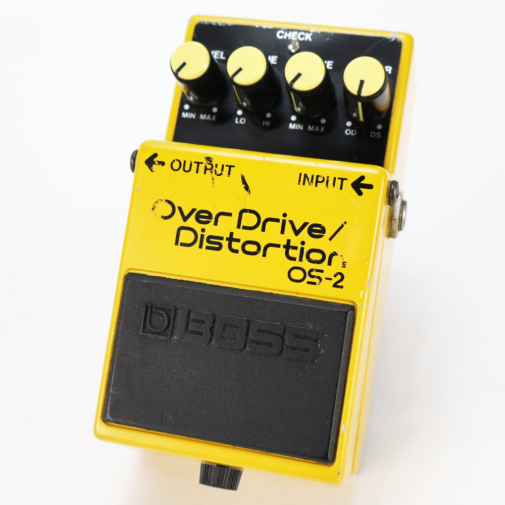 【中古】オーバードライブ ディストーション エフェクター BOSS OS-2 OverDrive Distortion ギターエフェクター