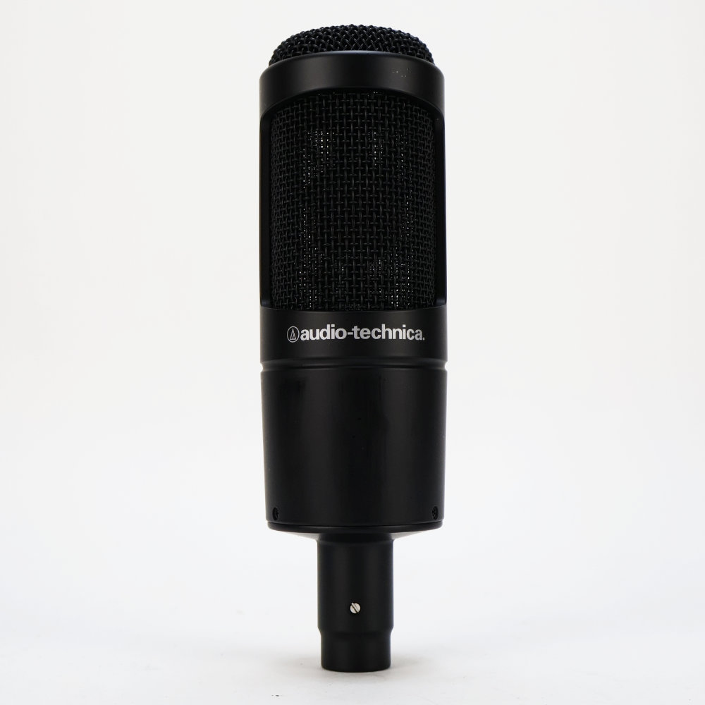 【中古】 マイク コンデンサーマイク AUDIO-TECHNICA AT2035 オーディオテクニカ オーテク 正面