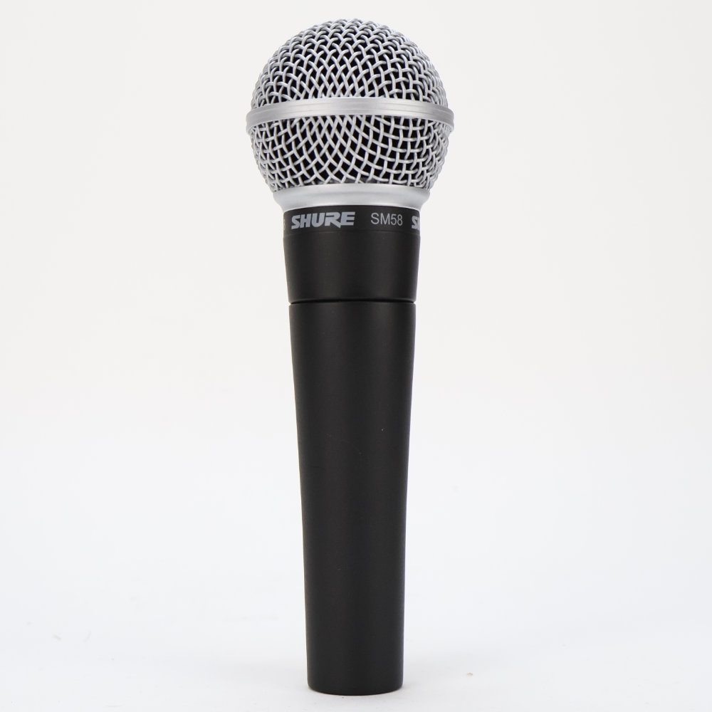 【中古】 マイク ダイナミックマイク ボーカル用 SHURE SM58 シュアー 58 ゴッパ シュア 全体