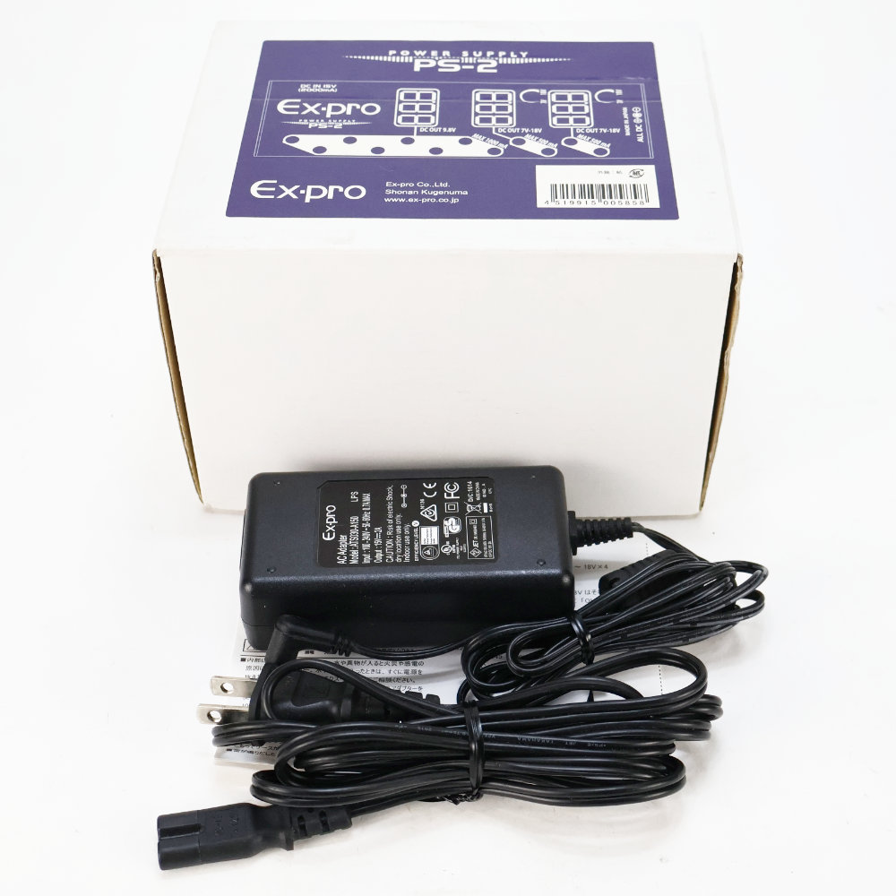 【中古】 DCパワーサプライ EX-PRO PS-2 付属品画像