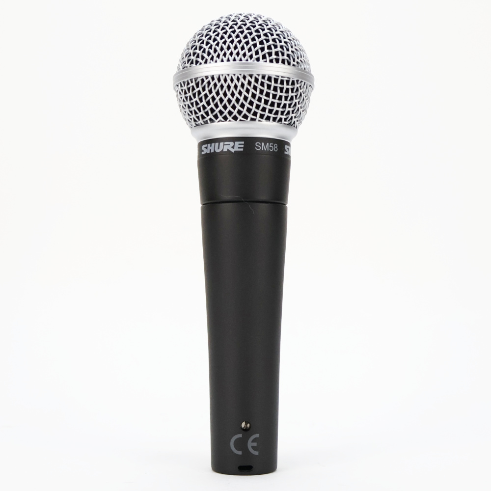 【中古】 マイク ダイナミックマイク ボーカル用 SHURE SM58 シュアー 58 ゴッパ シュア 本体画像