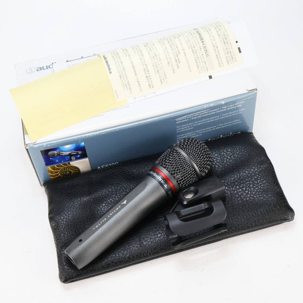 【中古】ハンドヘルド ダイナミックマイクロフォン AUDIO-TECHNICA AE6100 オーディオテクニカ