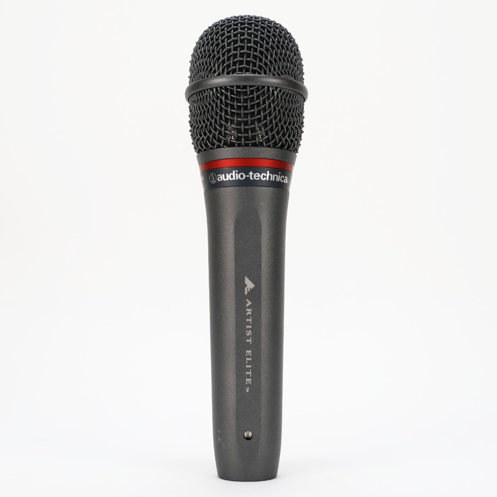 【中古】ハンドヘルド ダイナミックマイクロフォン AUDIO-TECHNICA AE6100 オーディオテクニカ 本体画像